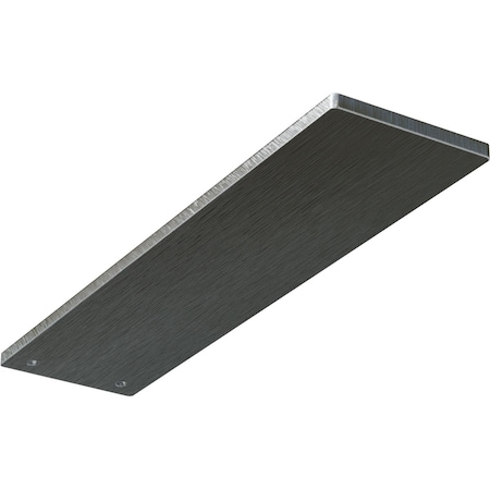Ekena Millwork 3"W x 12"D Logan Hidden Support Steel Bracket w/ 8" Support Depth, Unfinished BKTM03X12LOCRS